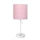 Option Light Pink - White