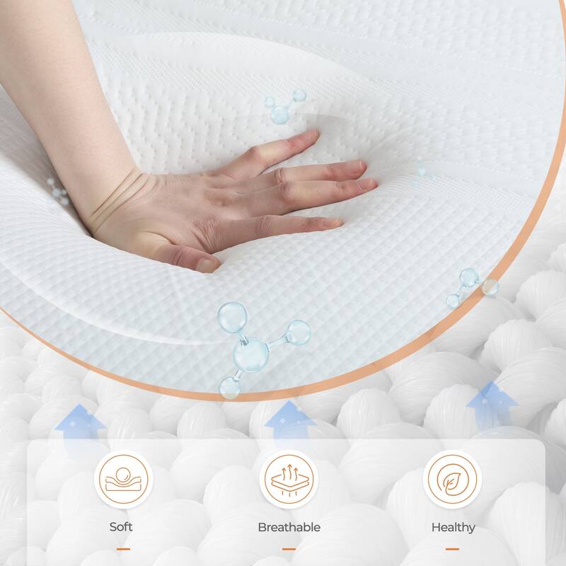 Sweetnight 10-inch Medium Firm Gel Memory Foam Mattress