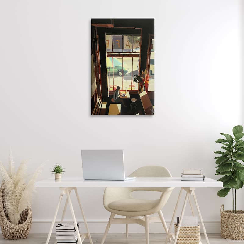 Stupell Tranquil Cafe Environment Canvas Wall Art Design By Keith Thomson