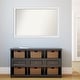 preview thumbnail 120 of 190, Wall Mirror Choose Your Custom Size - Extra Large, Blanco White Wood