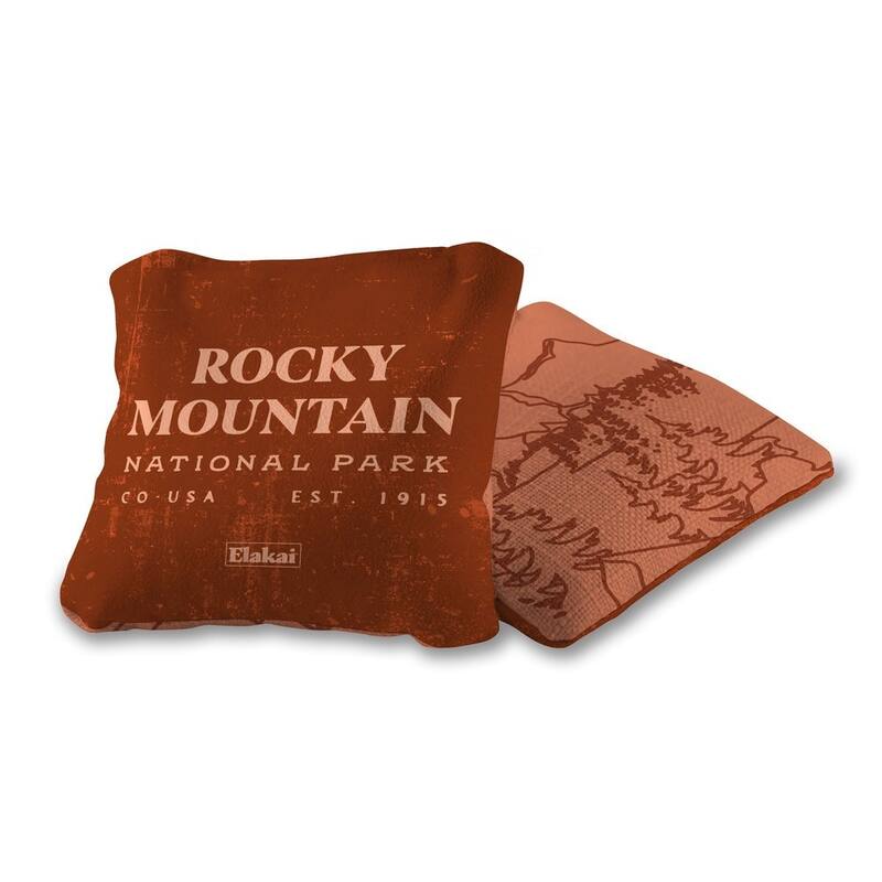 Rocky Mountain National Park Dual Sided Pro Cornhole Bags (Set of 4)