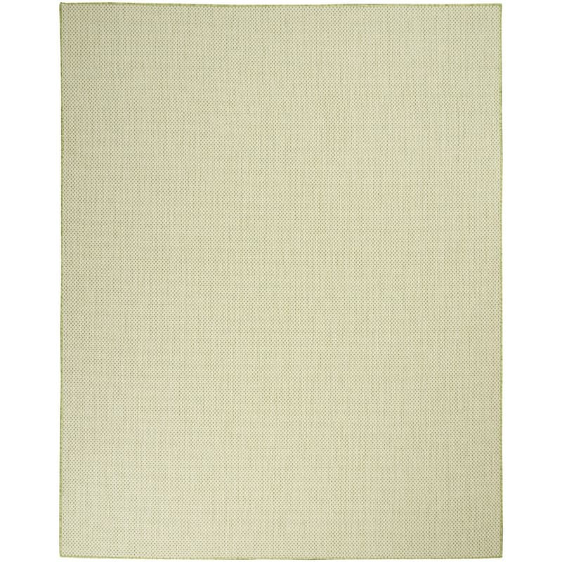 HomeRoots Contemporary Rectangle Outdoor Rug - 8' X 10'