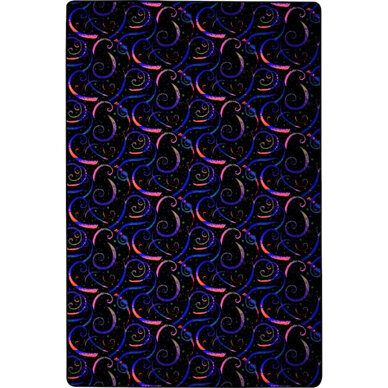Dynamo Fluorescent Nylon Area Rug - 12' x 7'6" - Fluorescent