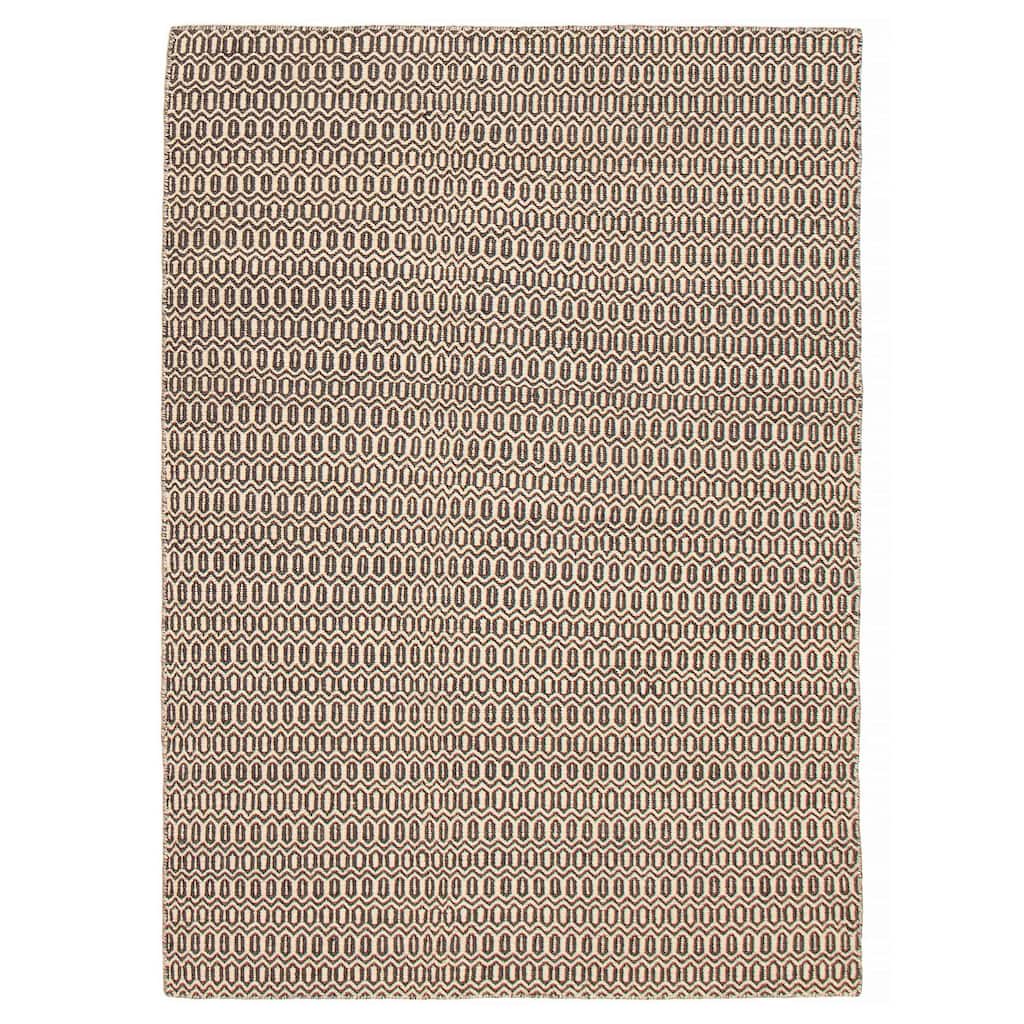 Nevada Grey Kilim 5'2" x 7'5" - 5'2 x 7'5