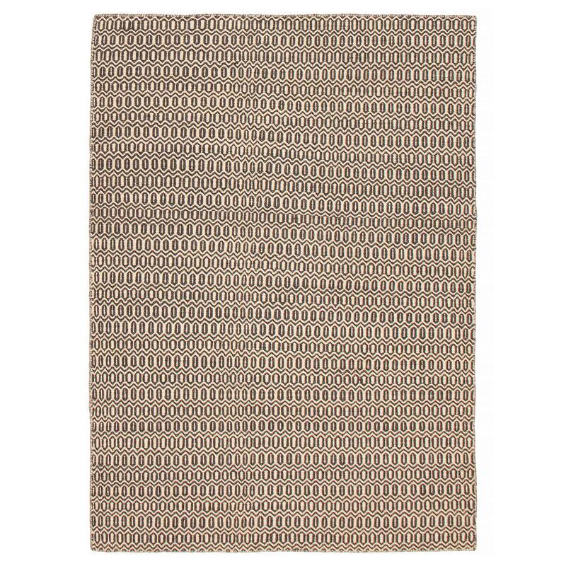 Nevada Grey Kilim 5'2" x 7'5" - 5'2 x 7'5 - Dark Grey - 5'2 x 7'5