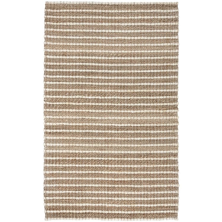 Alysa Handwoven Area Rug by Kosas Home - 8x10 - Desert/Ivory