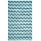 preview thumbnail 28 of 31, SAFAVIEH Handmade Flatweave Montauk Anneros Casual Cotton Rug 5' x 8' - Turquoise/Multi - Rectangle