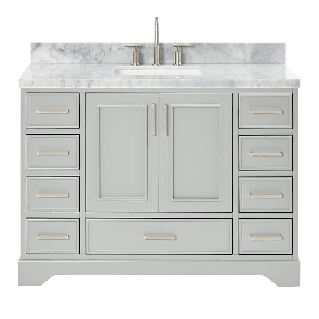 Ariel M049SCWRVO Stafford 48" Free Standing Single Basin Vanity Set