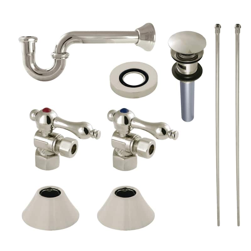 Kingston Brass Trimscape Plumbing Sink Trim Kit with P-Trap and Overflow Drain