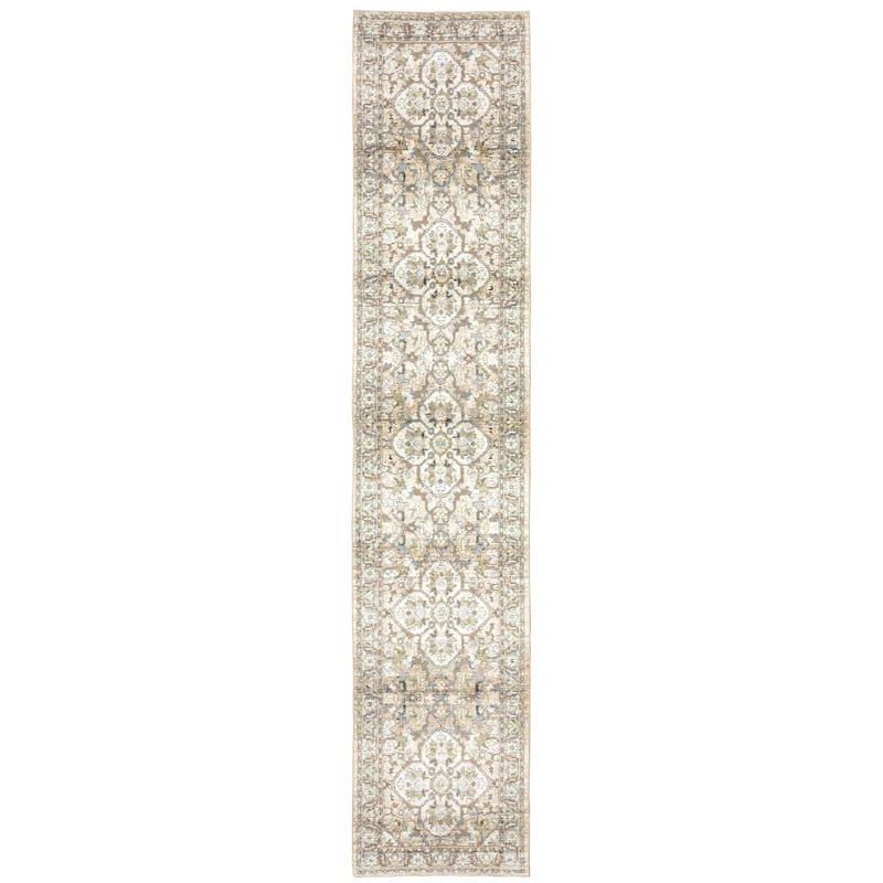 Style Haven Adalynn Distressed Medallion Area Rug