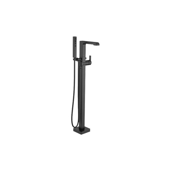Delta T4767-FL Ara Free Standing Tub Filler with Built-In Diverter