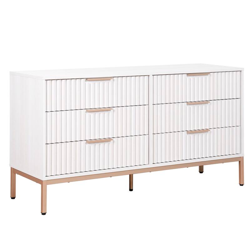 SAFAVIEH Home Lylia 6-Drawer Dresser