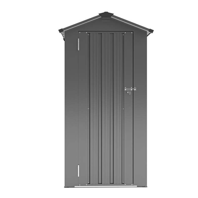 Metal Storage Shed with Lock and Waterproof Galvanized Iron Sheet