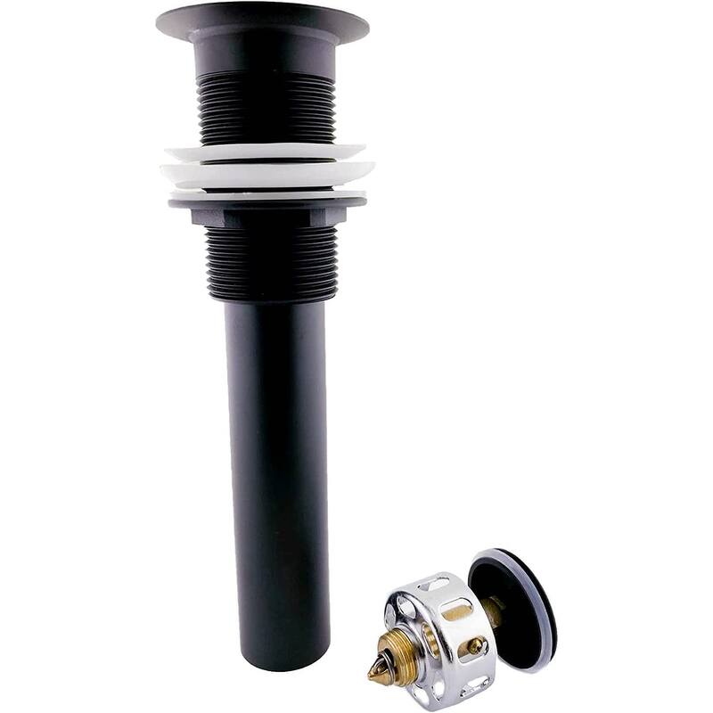 Dyconn Faucet 8-inch Bathroom Sink Pop-Up Drain - Black