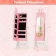 preview thumbnail 13 of 18, Costway Kids Vanity Set Princess Makeup Dressing Table and Chair Set - See Details
