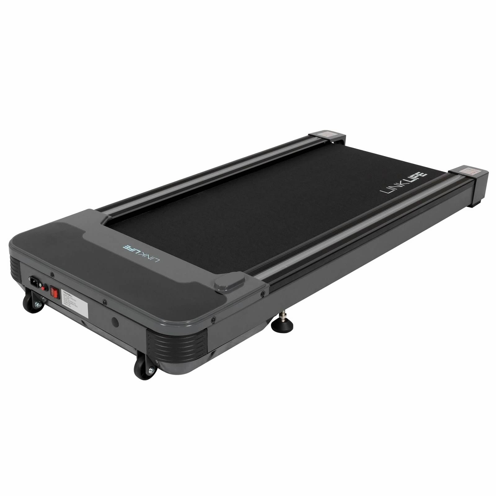 Happy Living Under Desk Electric Treadmill Black