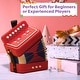 preview thumbnail 4 of 3, Hey Play Kids Accordion with 10 Key Buttons, Red