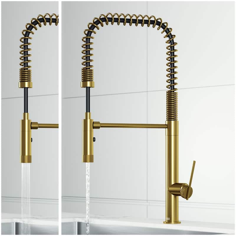 Vigo VG02037 Sterling 1.8 GPM 23" H Single Handle Single Hole