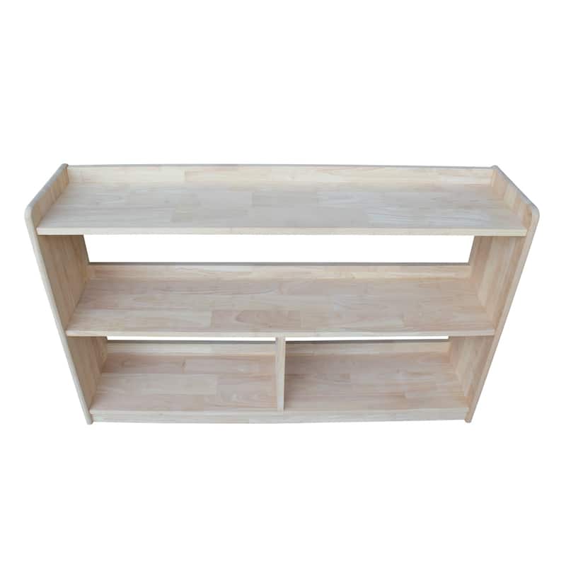 International Concepts Abby Divided Bookcase - 30"H
