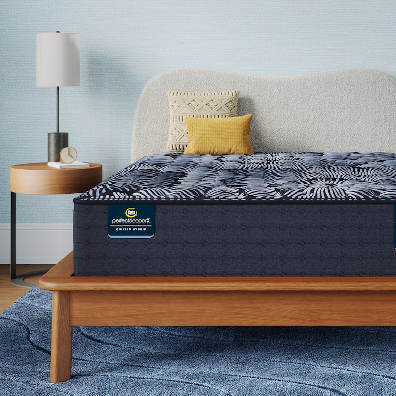 Serta Perfect Sleeper X Knox 13.5" Hybrid Firm Mattress Set