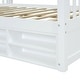 preview thumbnail 18 of 25, Wooden House Bed with Shelves and Storage