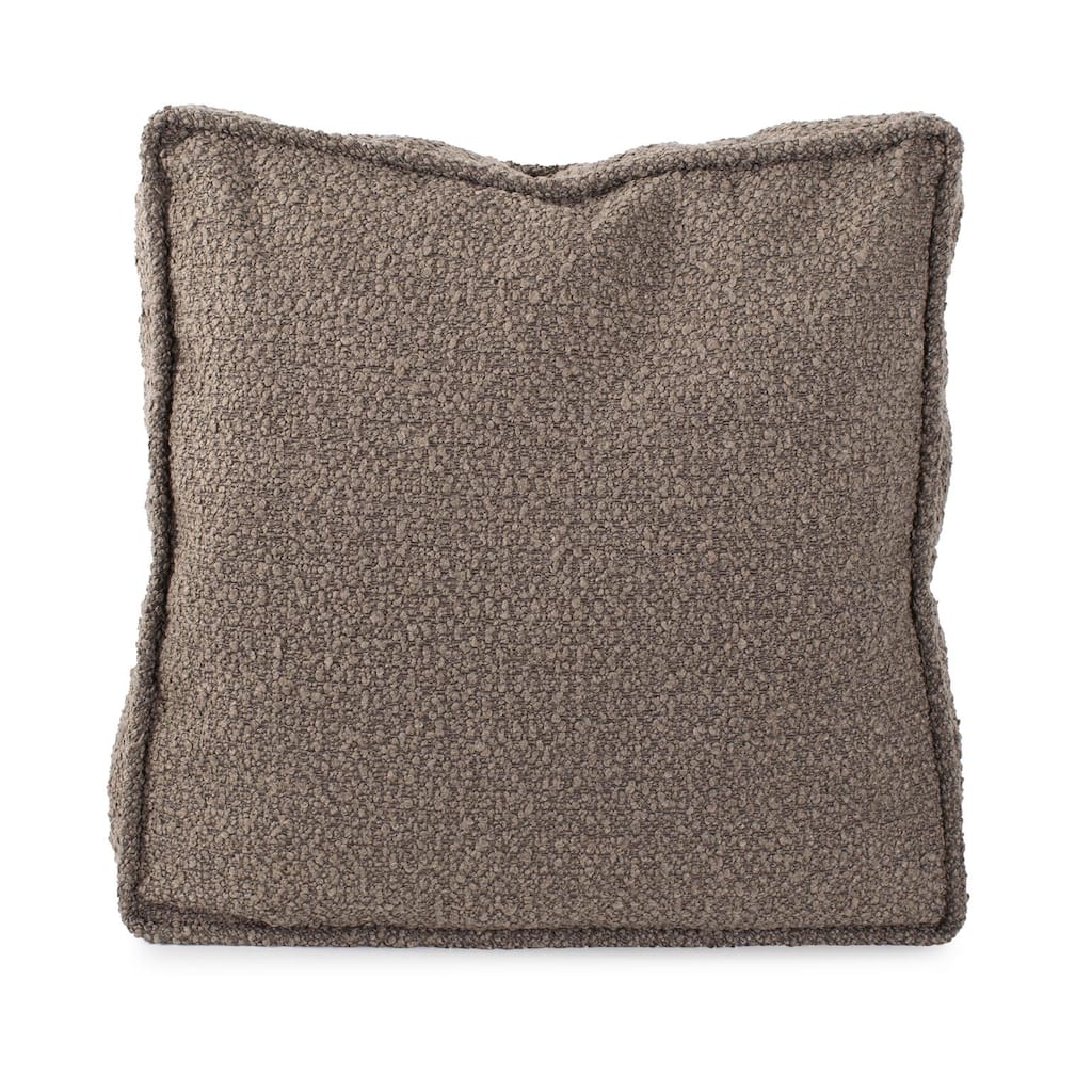 Allan Andrews 20 in. Gusseted Pillow Barbet Chocolate - Down Insert