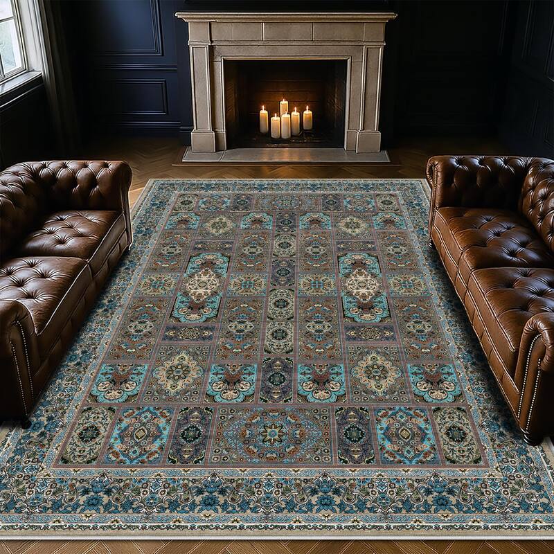 Vintage Distressed Carpet