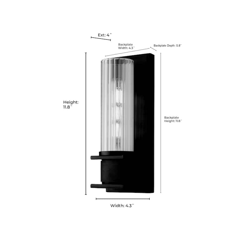 Millennium Lighting 28601 12" Tall Wall Sconce