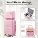 preview thumbnail 5 of 30, Luggage Sets 4 Piece(14/20/24/28) PP Lightweight & Durable Expandable suitcase