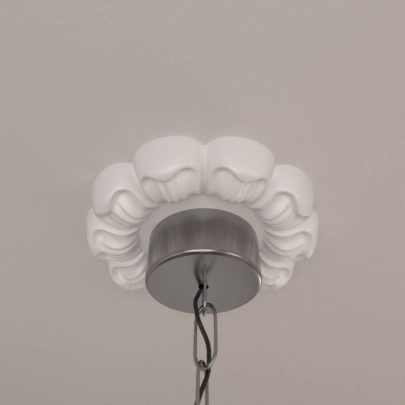 8 1/2"OD x 1 1/8"P Gian Ceiling Medallion - 8 1/2"OD x 1 1/8"P