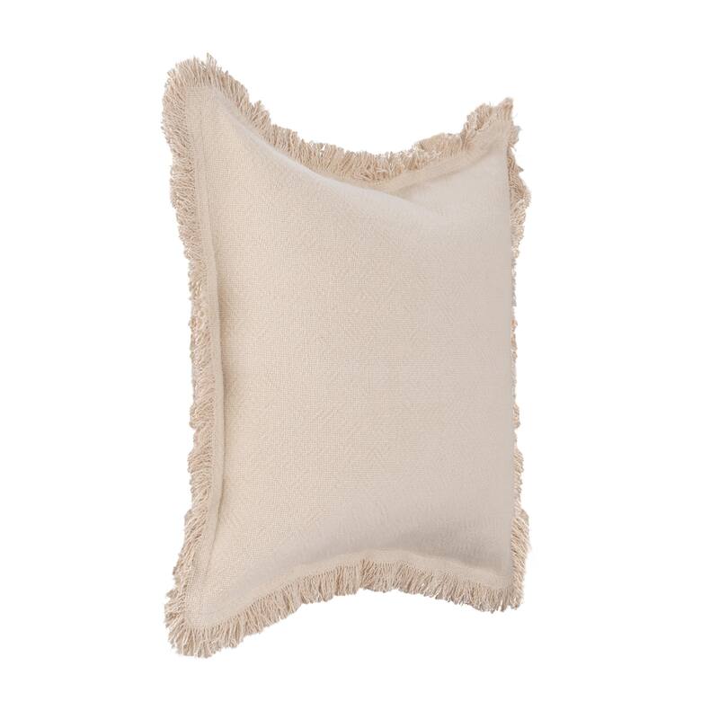 Villa by Classic Home Agatha 22" Linen Blend Throw Pillow