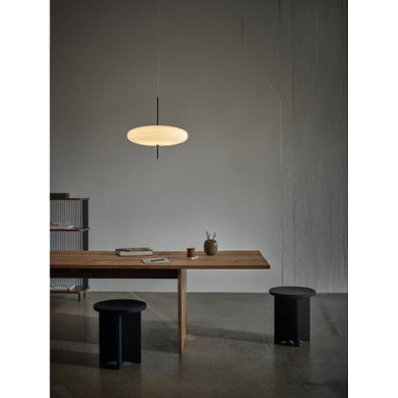 Gino Sarfatti Ceiling Pendant Lamp - H21.7" x 19.7" ⌀