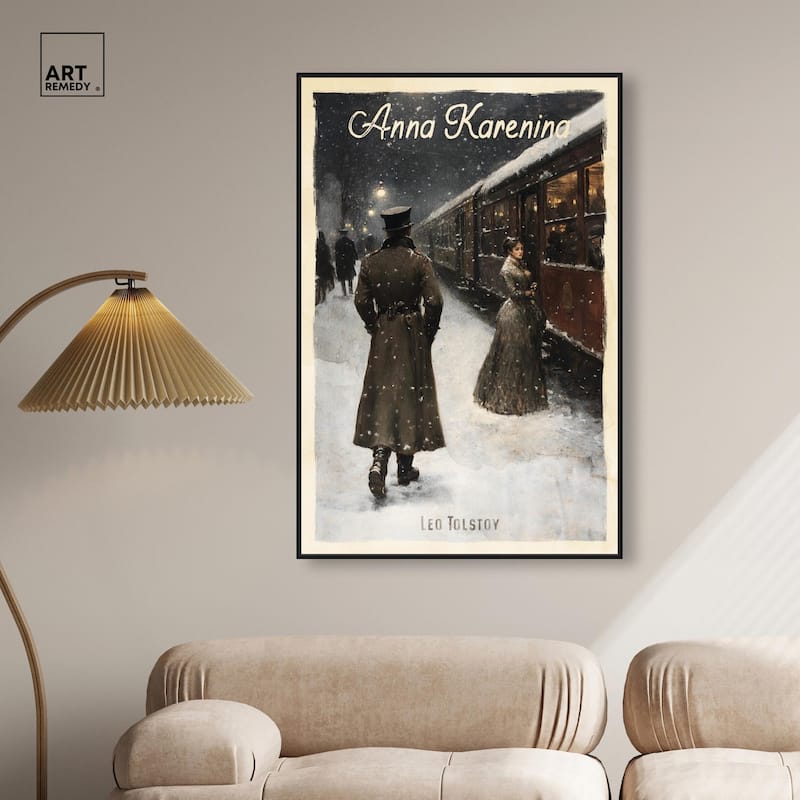 Anna Karenina Canvas by Art Remedy