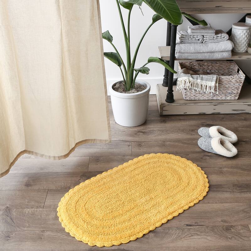 DII Crochet Bath Mat