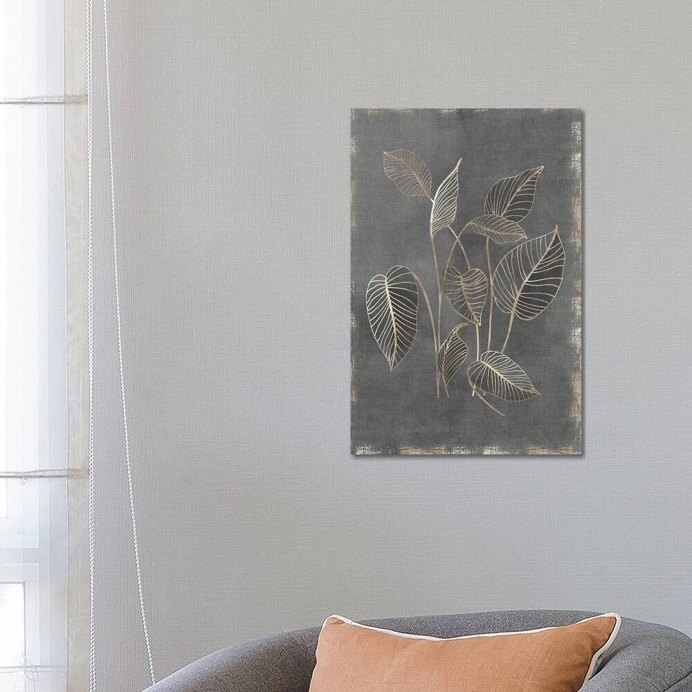 iCanvas "Gilded Botanical III" by Eva Watts Canvas Print
