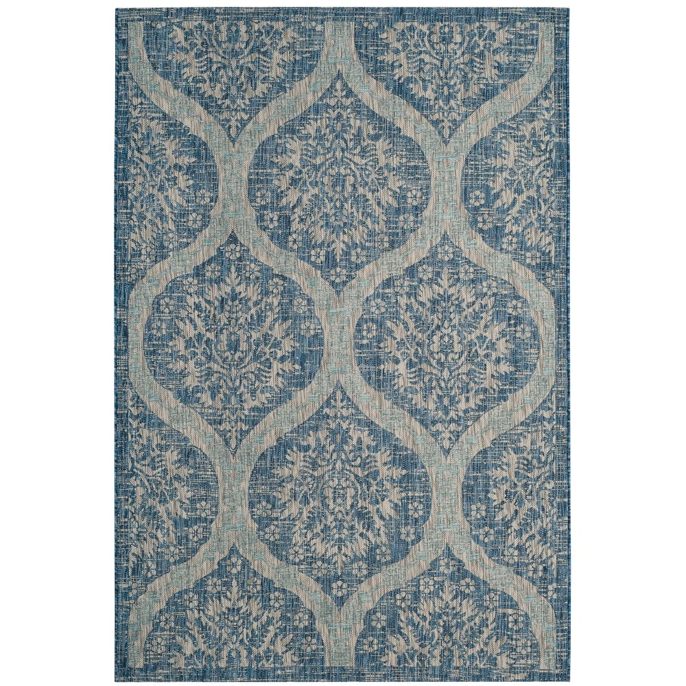 SAFAVIEH Courtyard Shelvie Indoor/ Outdoor Waterproof Patio Backyard Rug