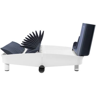 Foldable Countertop Dish Drying Rack with Drainer - 16.5" x 13.8"