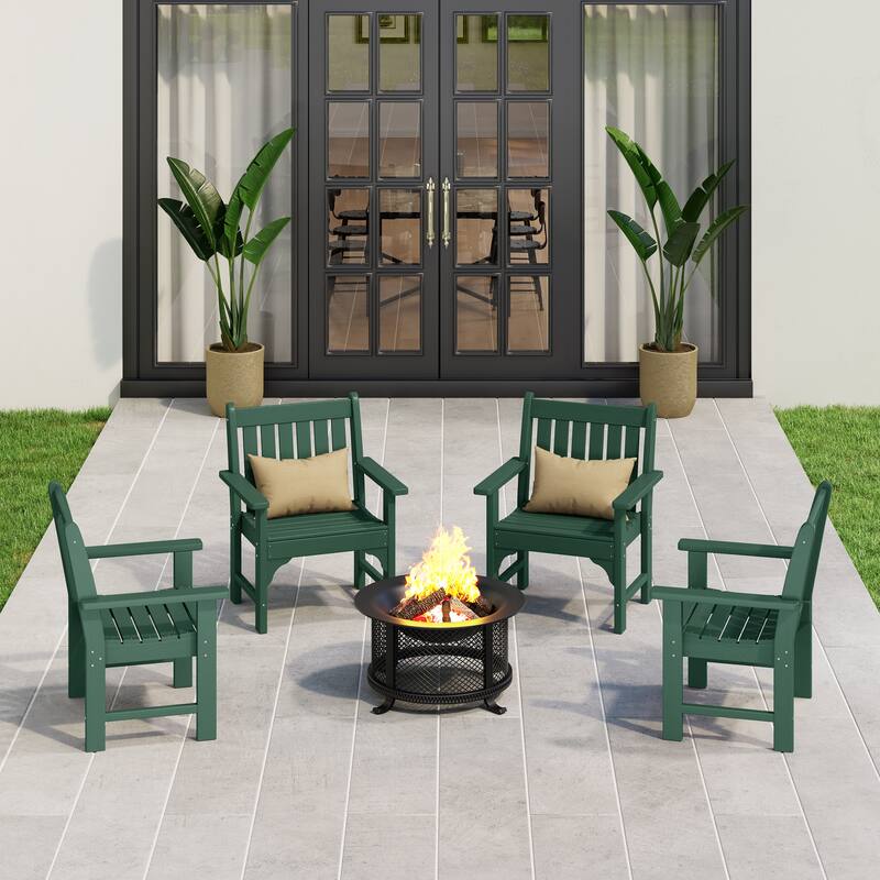 Laguna Poly Garden Arm Chair (Set of 4)
