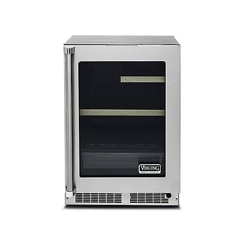 Shop Viking Vrui5240gr 24 Inch Wide 5 3 Cu Ft Undercounter Refrigerator With Right Door Swing Stainless Steel Overstock 17400151