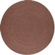 preview thumbnail 33 of 32, Rhody Rug Lexington Tweed Indoor/Outdoor Braided Rug 10' Round - Garnet