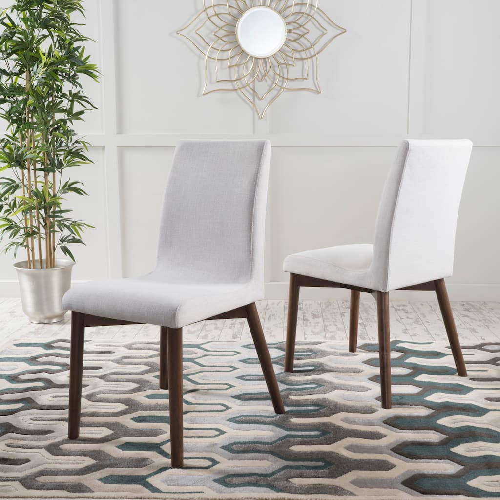 Modern & Contemporary Upholstered High Back Armless Dining Chair(Set of 2)