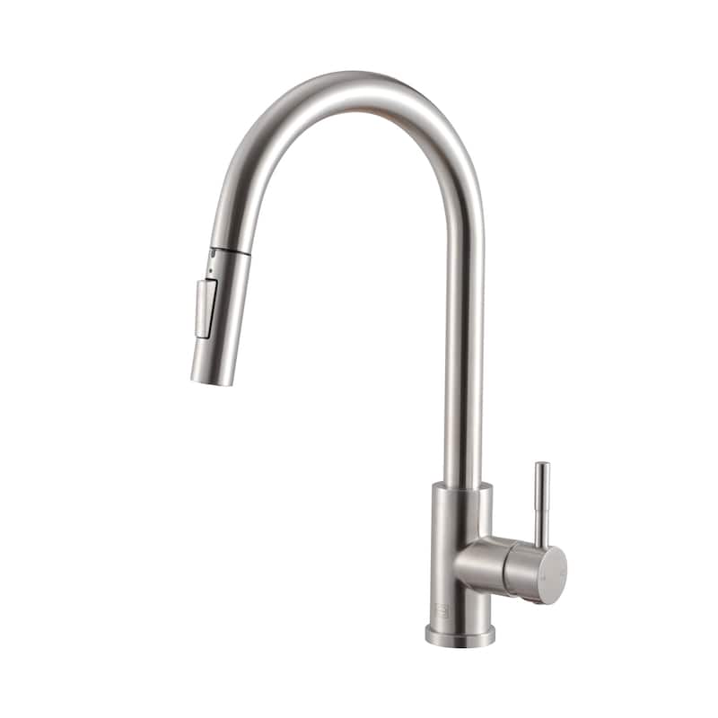 Indigo Home Single Handle Pull Down Sprayer Kitchen Faucet