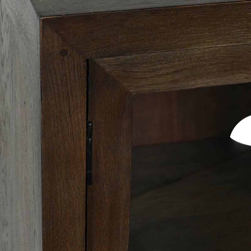 Classic Home Bradley Two-Door Oak Cabinet