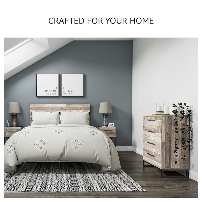 Ashley Furniture Neilsville Whitewash Chest of Drawers