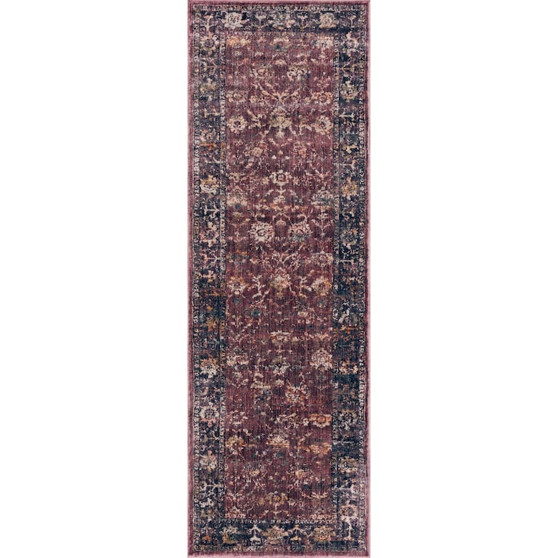 Alexander Home Jewel Floral Boho Area Rug