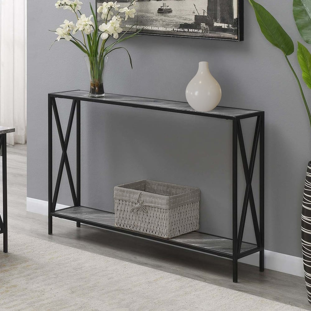 Convenience Concepts Tucson Console Table with Shelf