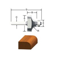 Shop Vermont American 23129 1 16 Inch Roundover Beading Bit