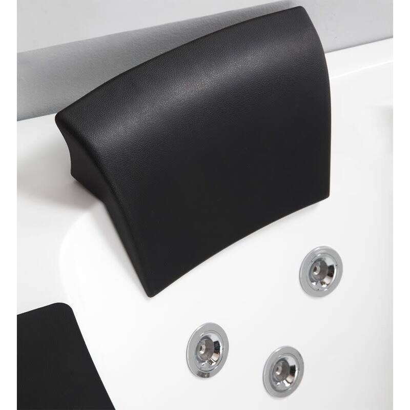 Eago 39-2/5" Soaking Bathtub for Corner Installations with Right Drain