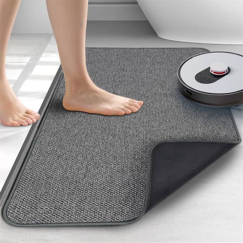 Bathroom Rugs - Dark Grey