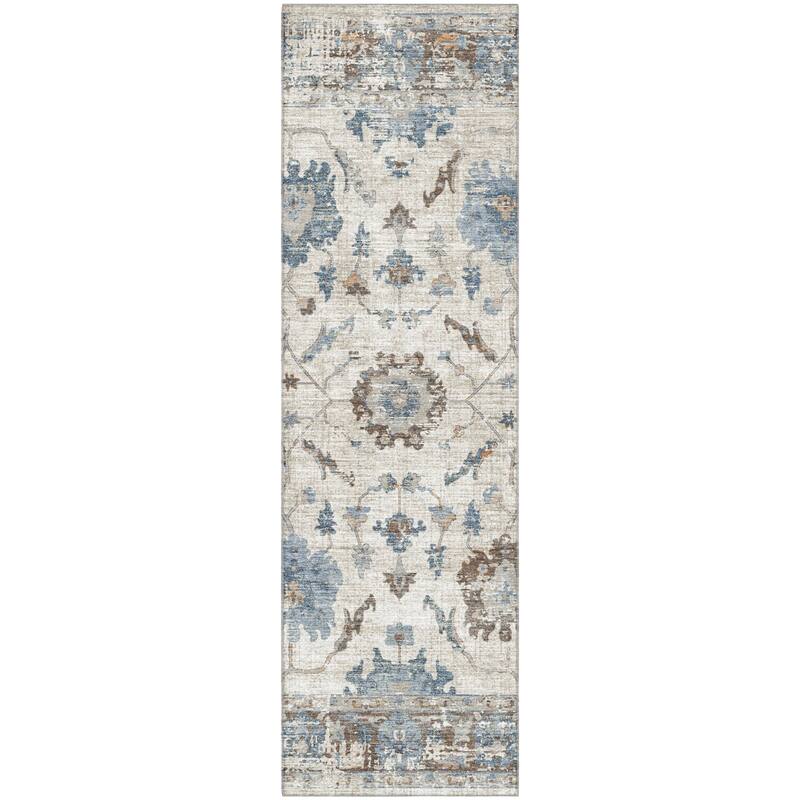 Premium Washable Super Soft Vintage Traditional Mayfield Rug